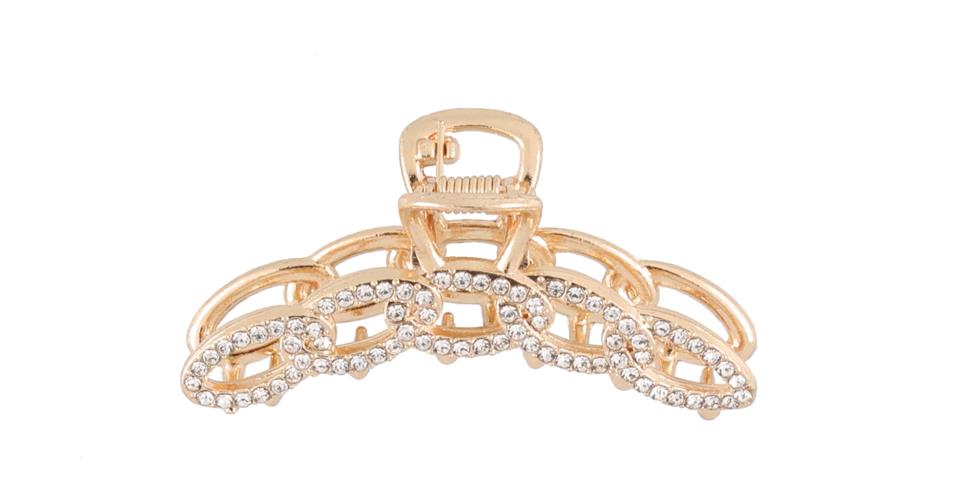 Mineas Hairclip Claw With Diamonds