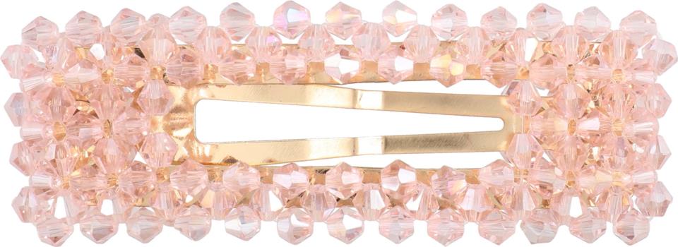 Mineas Hairclip Crystal Pearls Pink