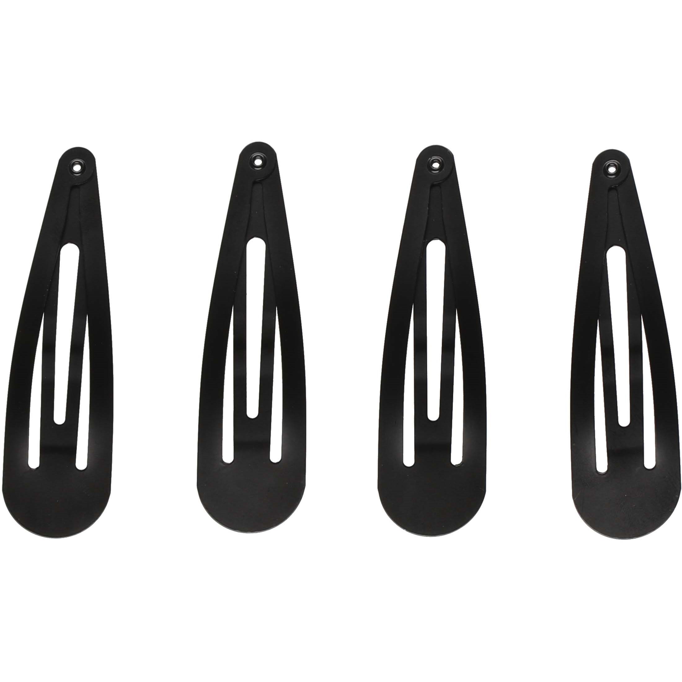 Läs mer om Mineas Hairclips Basic set of 4 black