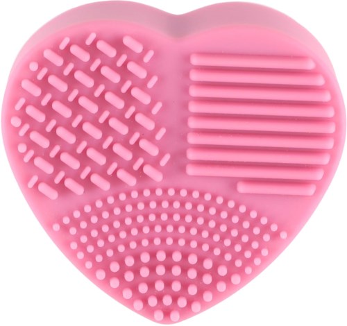 Mineas Make up brush cleaning mat hot pink