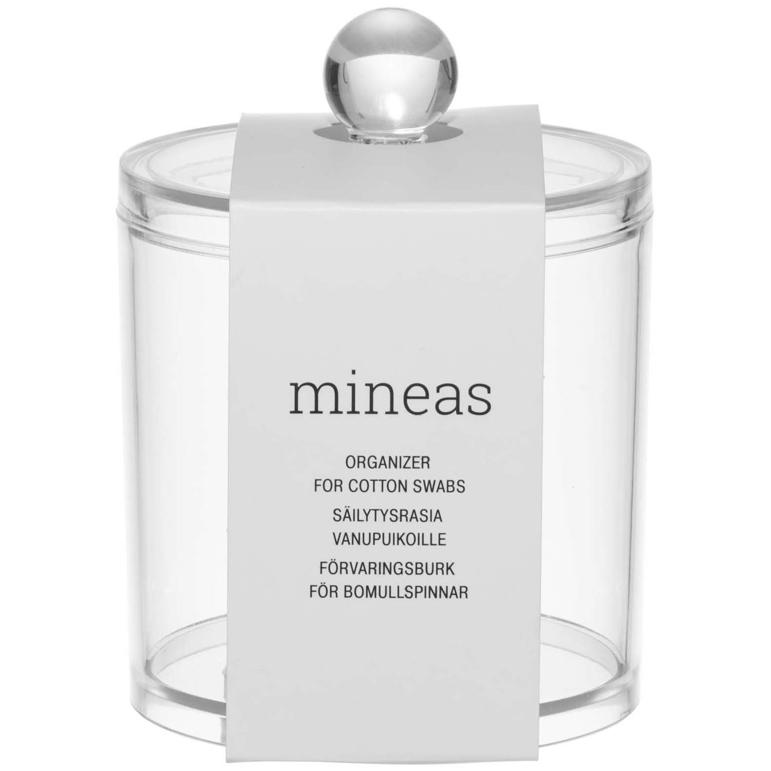 Mineas Organizer For Cotton Swabs