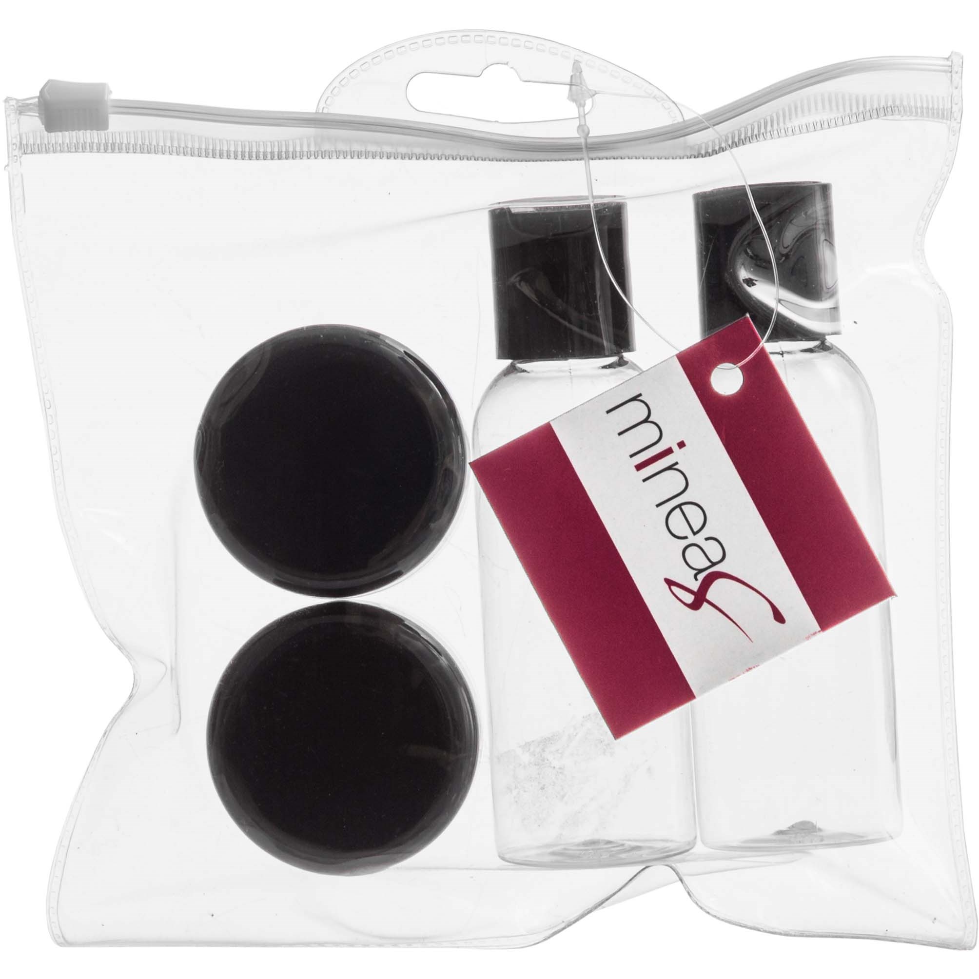Mineas Travel Bottle Set 4 Pcs Transparent (obrázok 3)