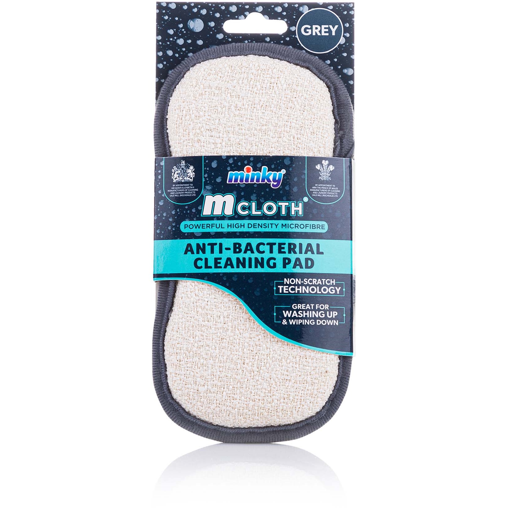 Läs mer om Minky M Cloth Original Anti-Bacterial Cleaning Pad Grey