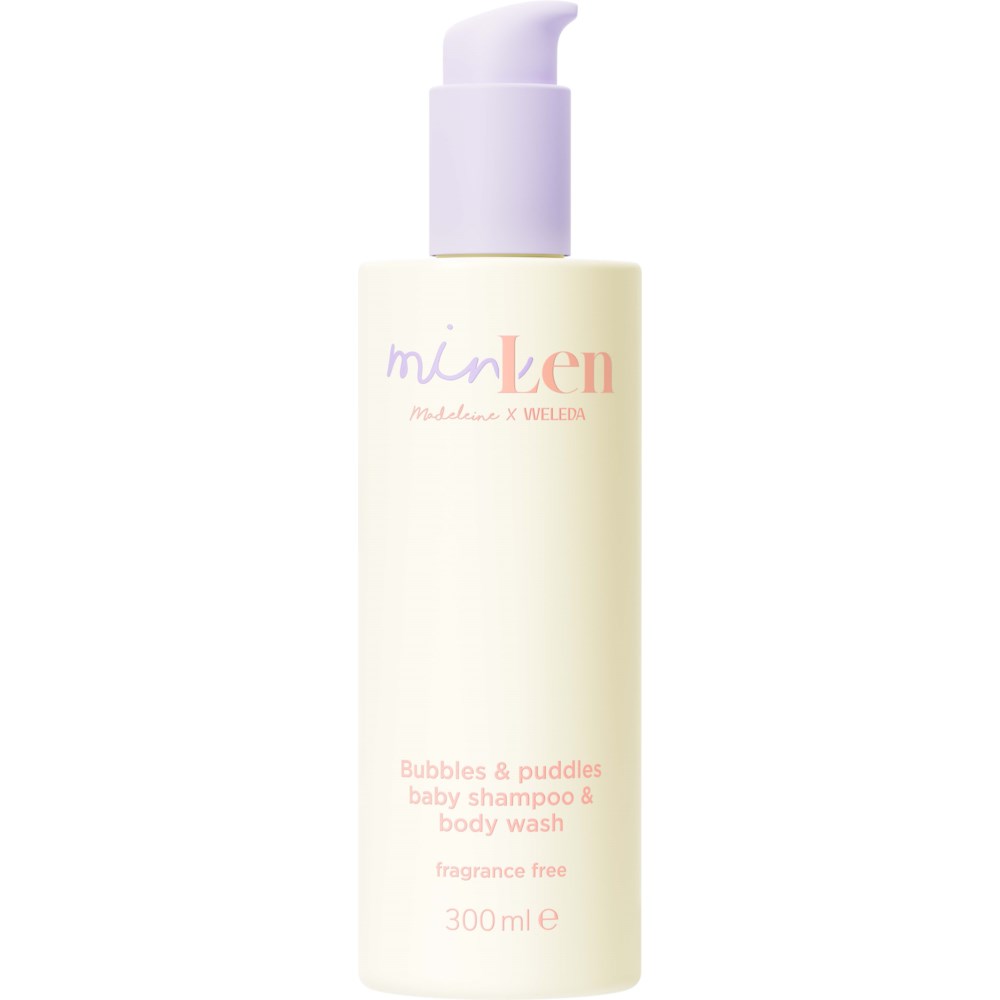 MinLen MinLen Bubbles & puddles baby shampoo & body wash 300 ml