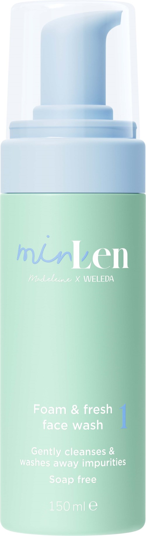 MinLen Foam & fresh face wash 150 ml