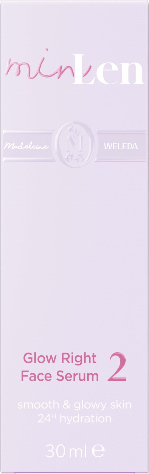 MinLen Glow right face serum 30 ml