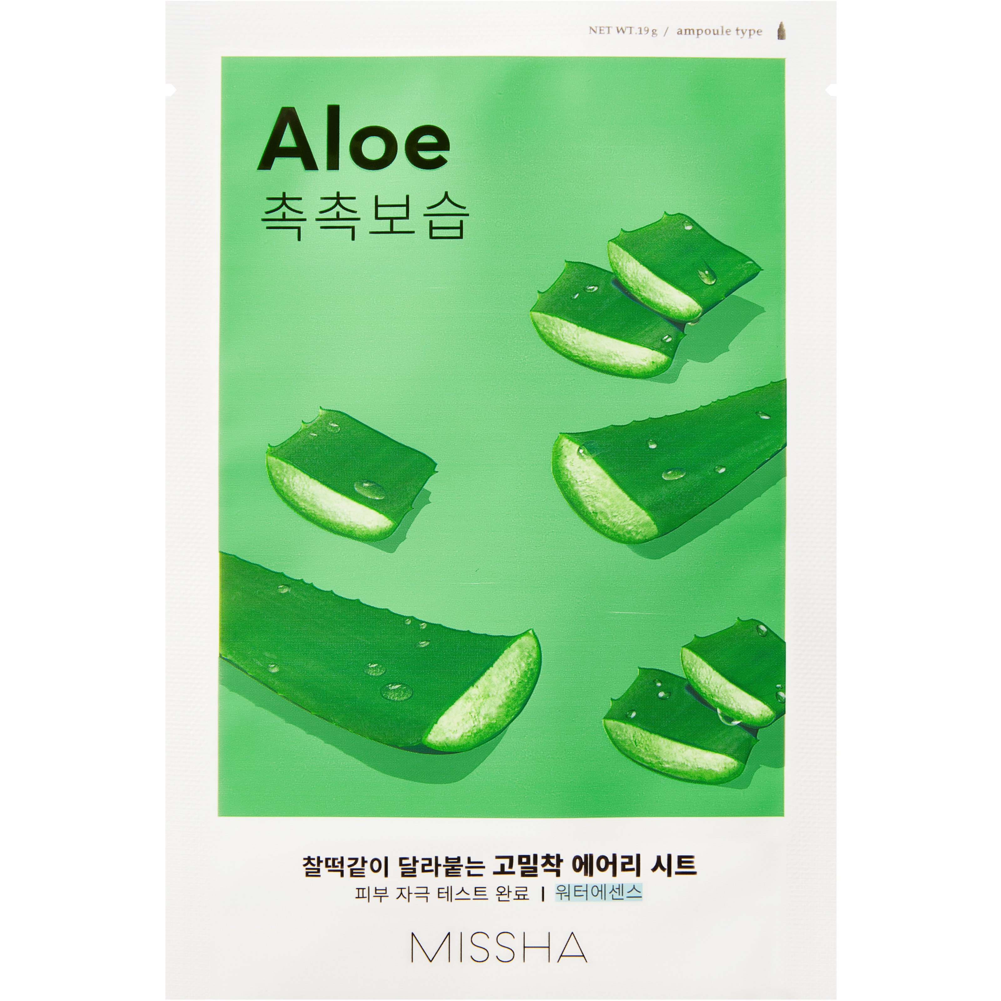 MISSHA Airy Fit Sheet Mask Aloe 19 g billede