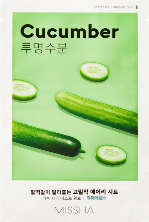 MISSHA Airy Fit Sheet Mask Cucumber 19 g