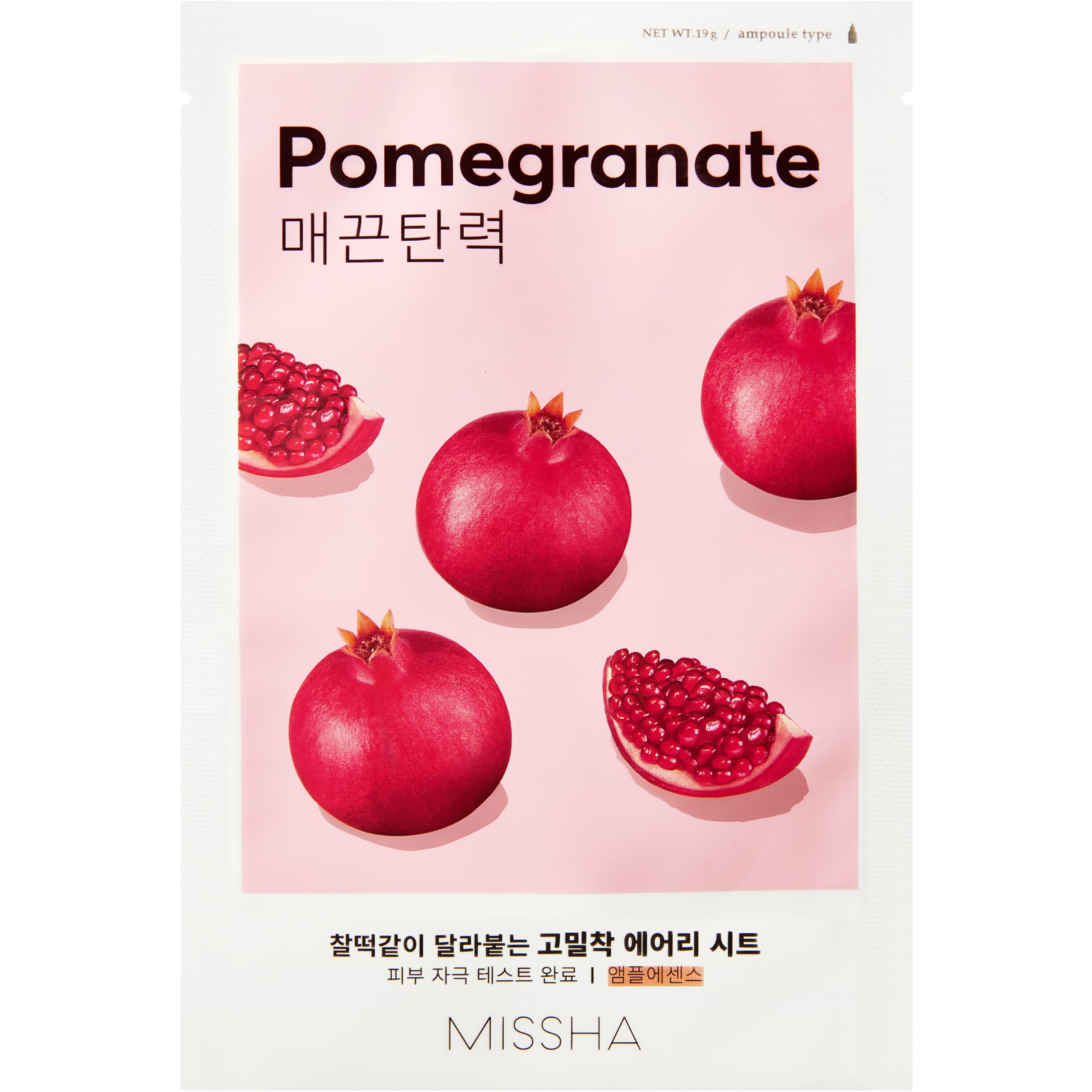 Bilde av Missha Airy Fit Sheet Mask Pomegranate 19 G