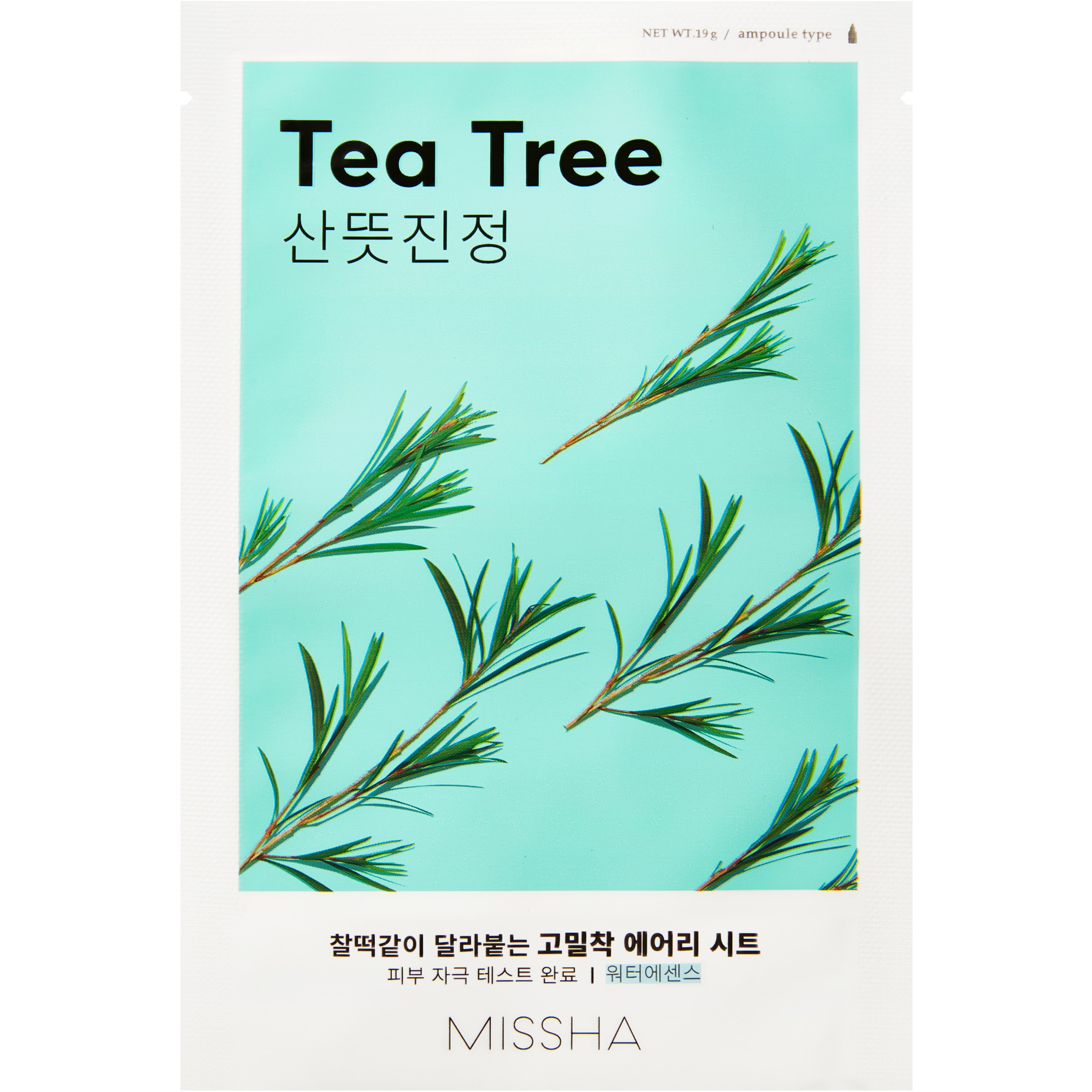 Läs mer om MISSHA Airy Fit Sheet Mask Tea Tree 19 g