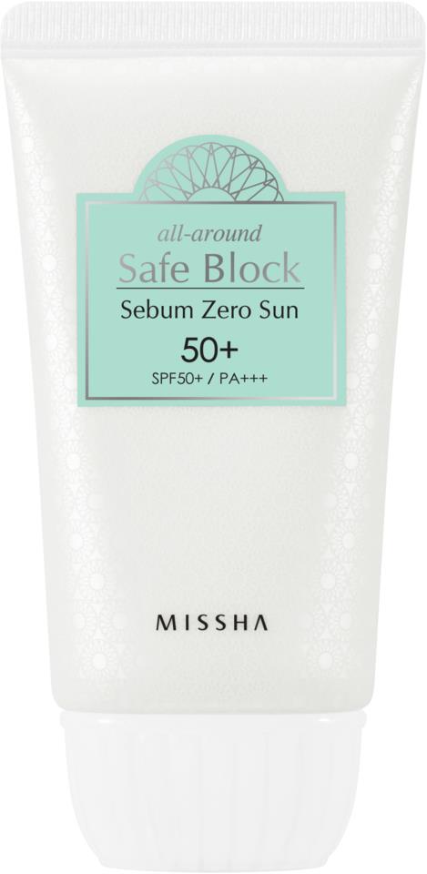 MISSHA All Around Safe Block Sebum Zero Sun SPF50+/PA+++ 50ml