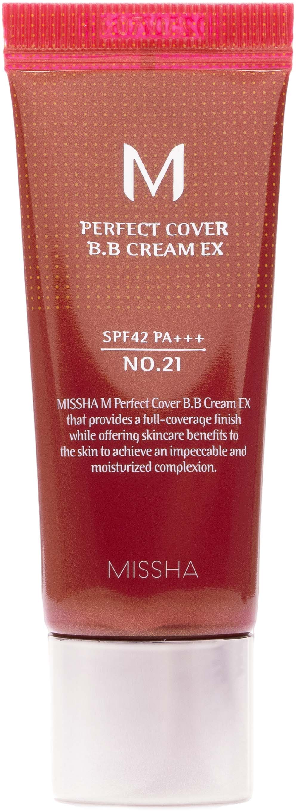MISSHA M Perfect Cover B.B Cream Spf42 / Pa+++ No.21 Light Beige