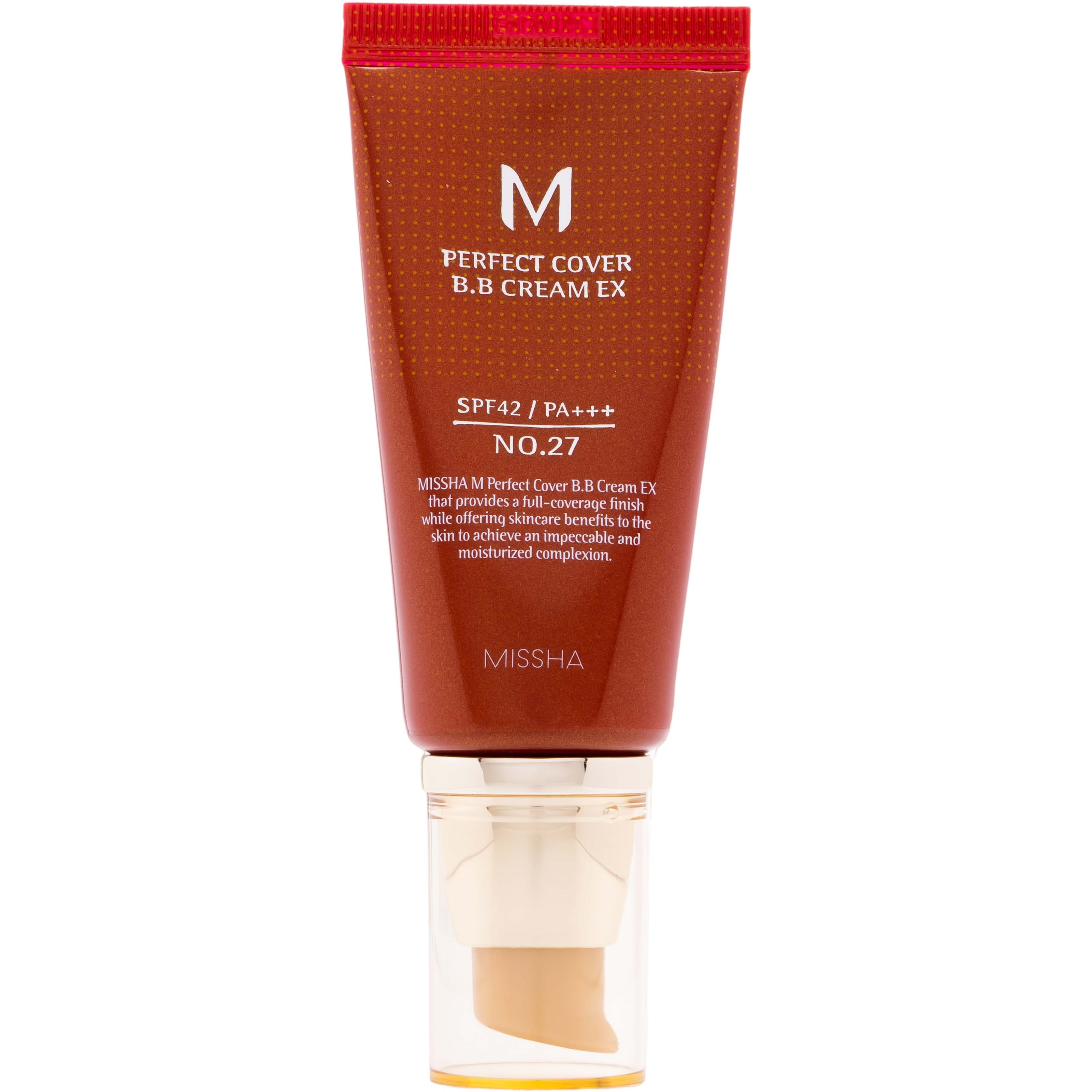 MISSHA M Perfect Cover B.B Cream Spf42 / Pa+++ No.27 Honey Beige billede