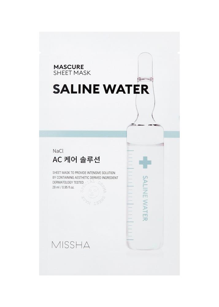 MISSHA Mascure Ac Care Solution Sheet Mask (Saline Water) 28 ml