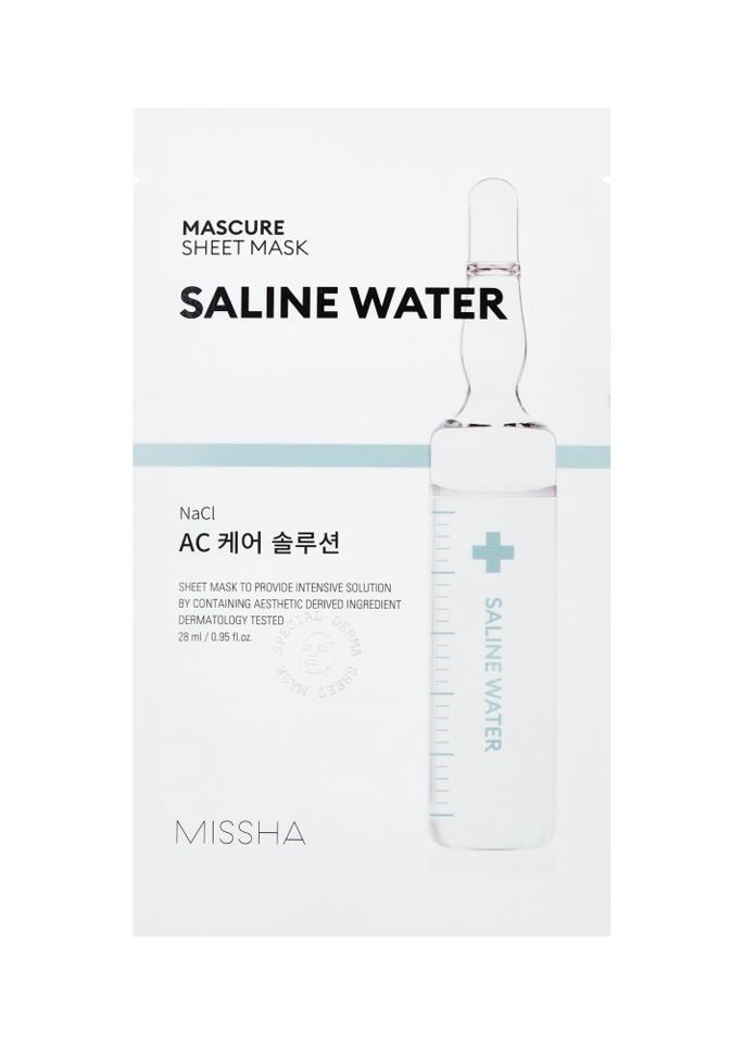 MISSHA Mascure Ac Care Solution Sheet Mask (Saline Water) 28 ml