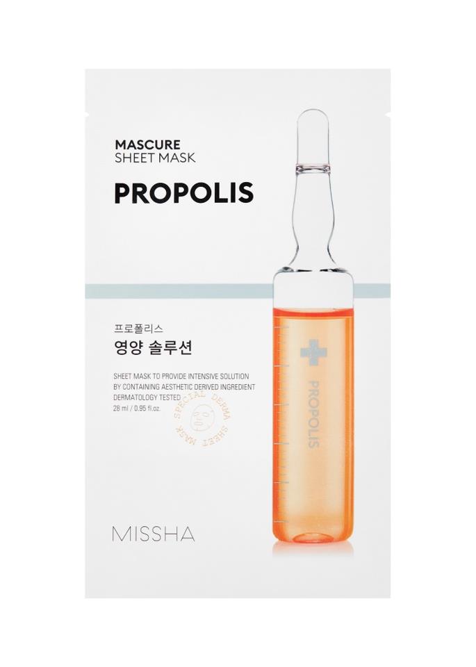 MISSHA Mascure Nutrition Solution Sheet Mask (Propolis) 28 ml