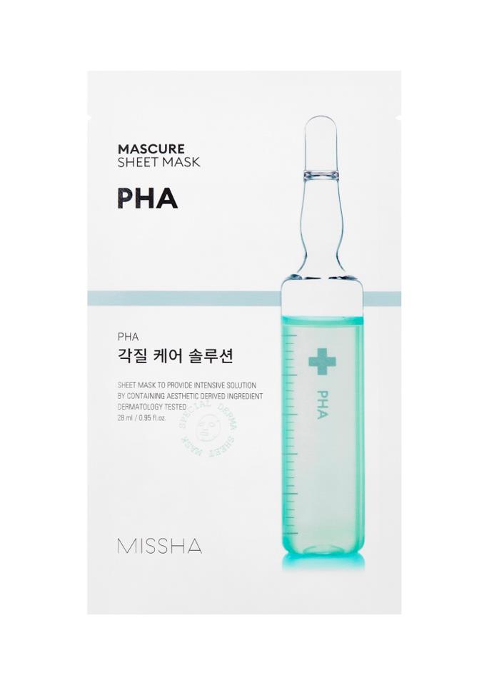 MISSHA Mascure Peeling Solution Sheet Mask (PHA) 28 ml