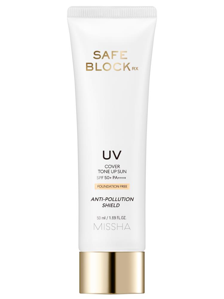 MISSHA Safe Block RX UV Cover Tone Up Sun SPF50+ PA++++ 50 ml