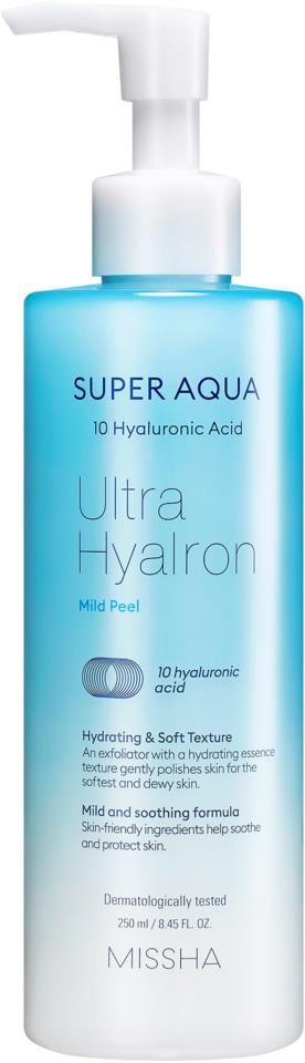 Missha Super Aqua Ultra Hyalron Mild Peel 250ml