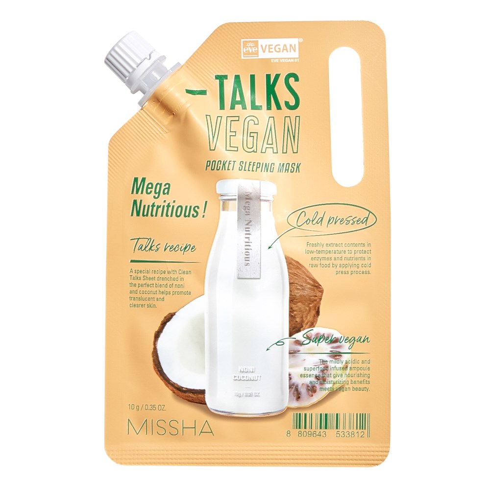 MISSHA Talks Vegan Squeeze Pocket Sleeping Mask billede