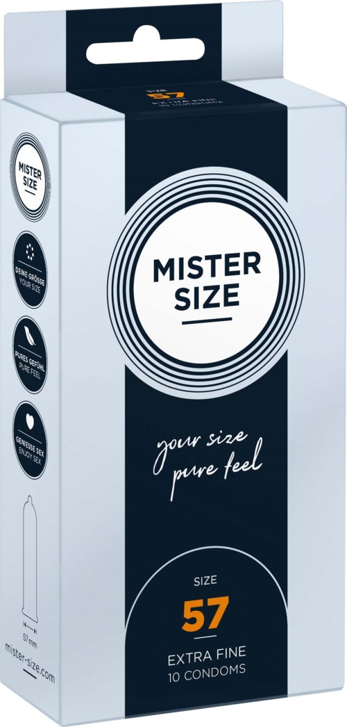 Mister Size Pure Feel Condoms Size 57