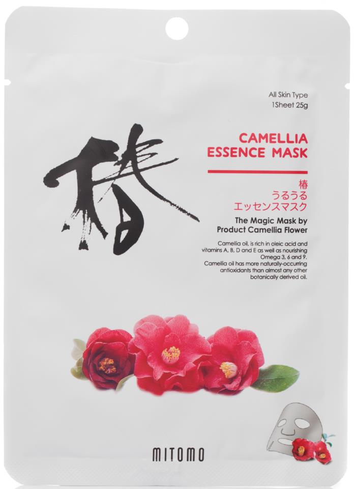 MITOMO Camellia Essence Mask 4-pack