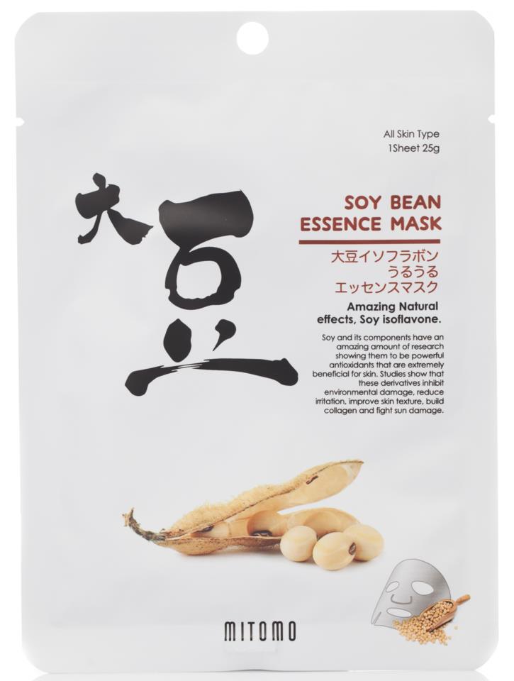 MITOMO Soy Bean Essence Mask 4-pack