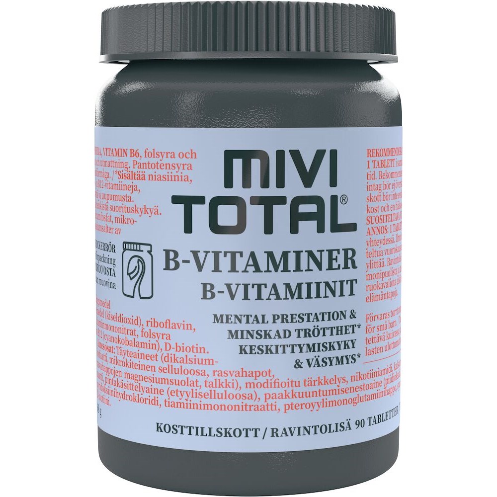 MIVITOTAL B-Vitaminer 90 tabletter