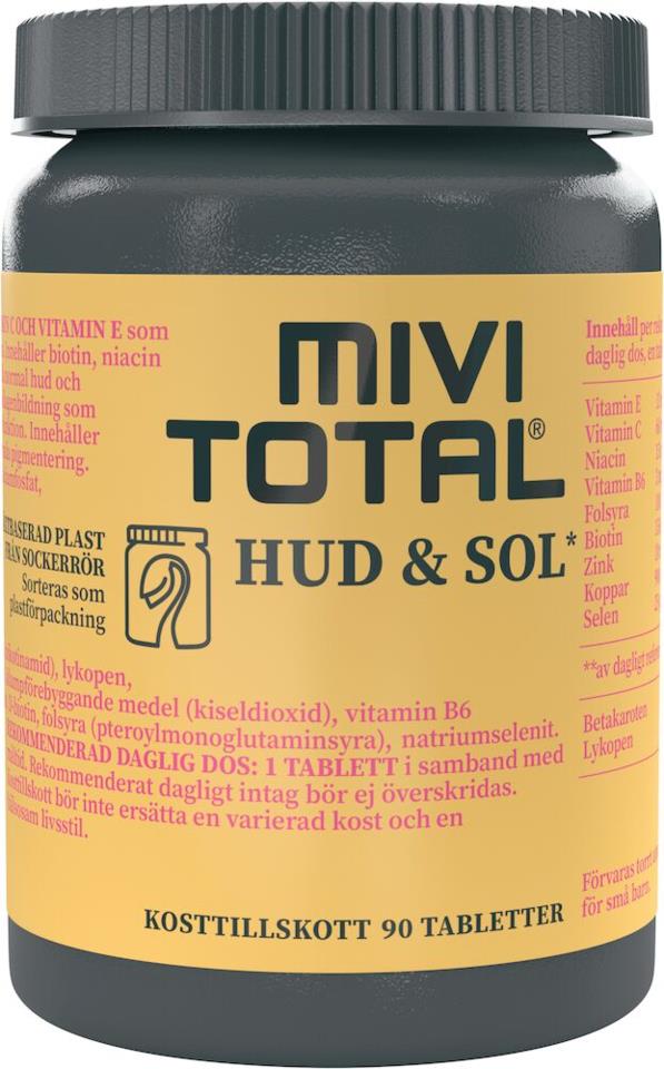 MIVITOTAL Hud & sol 90 tabletter