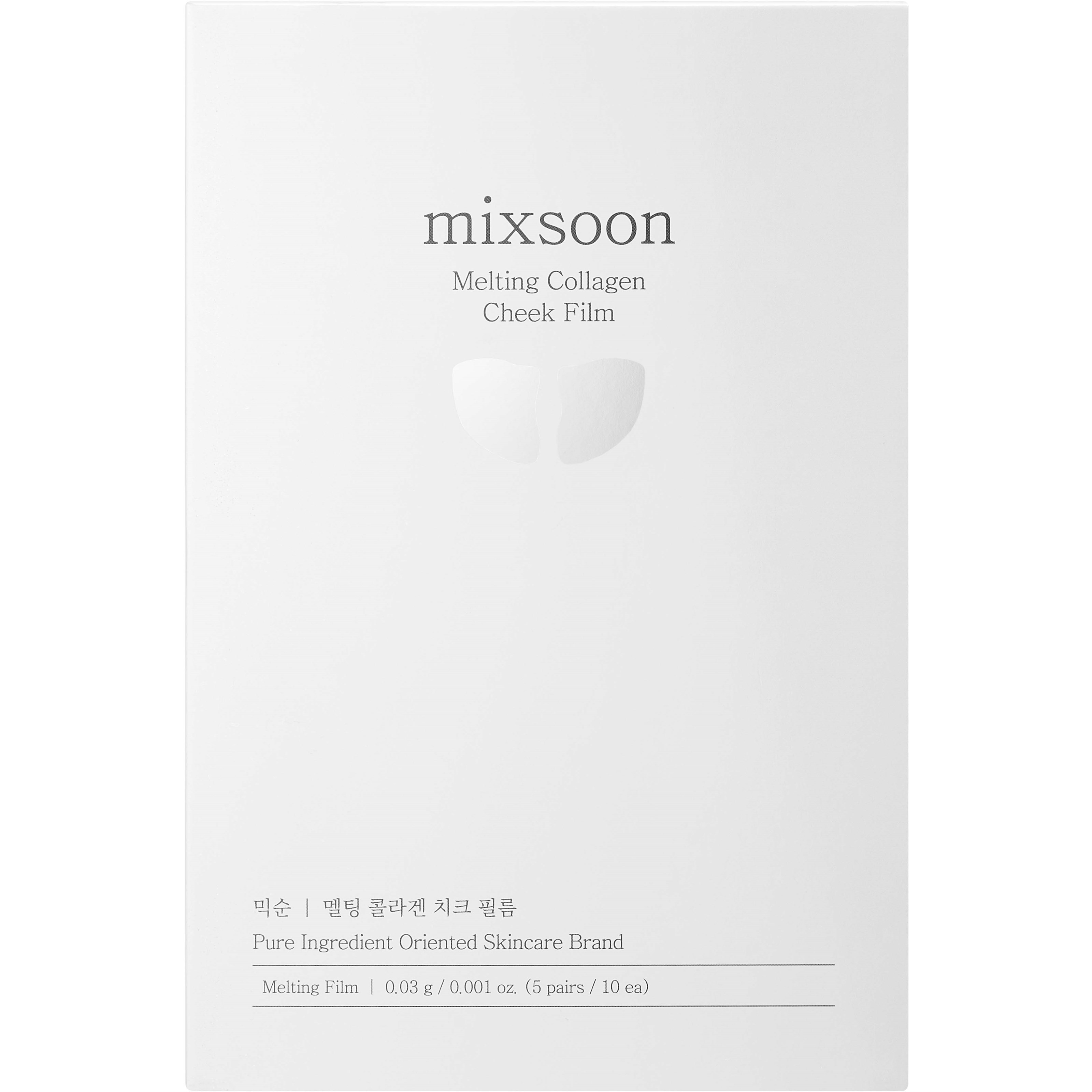 Mixsoon Melting Collagen Cheek Film (10 pcs)