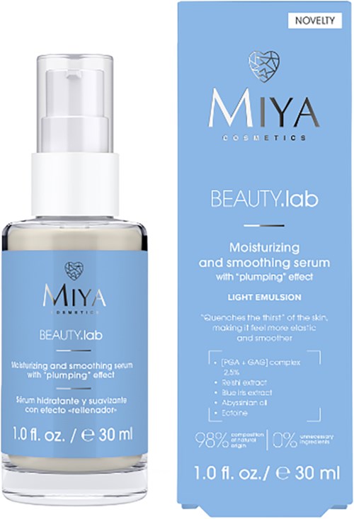 Miya BEAUTY.lab Moisturizing And Smoothing Serum Plumping Effect 30 ml