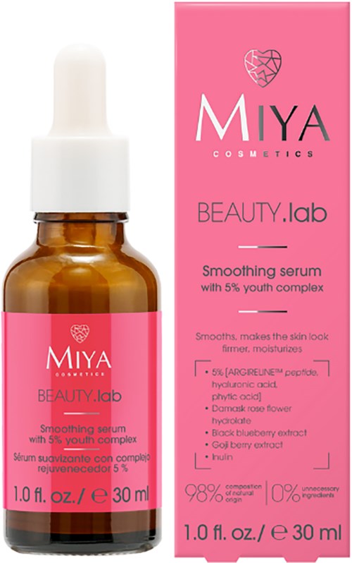Miya Smoothing Serum 5% Youth Complex 30 ml