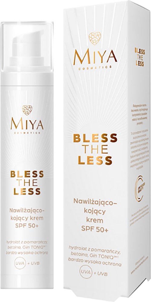 Miya Bless The Less Moisturizing And Soothing Cream SPF 50+ 50 ml