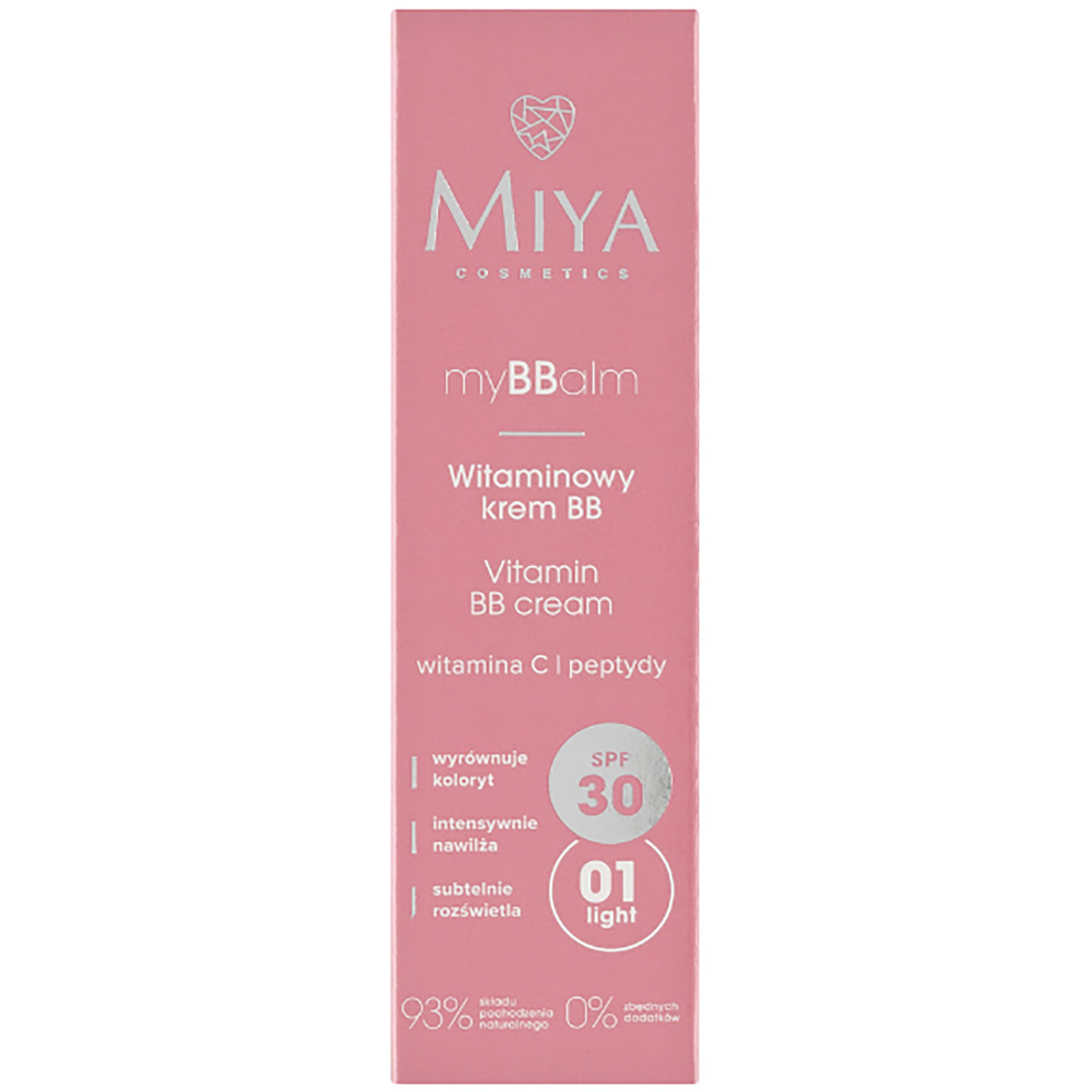 Miya myBBcream Vitamin BB Cream SPF30 01_light