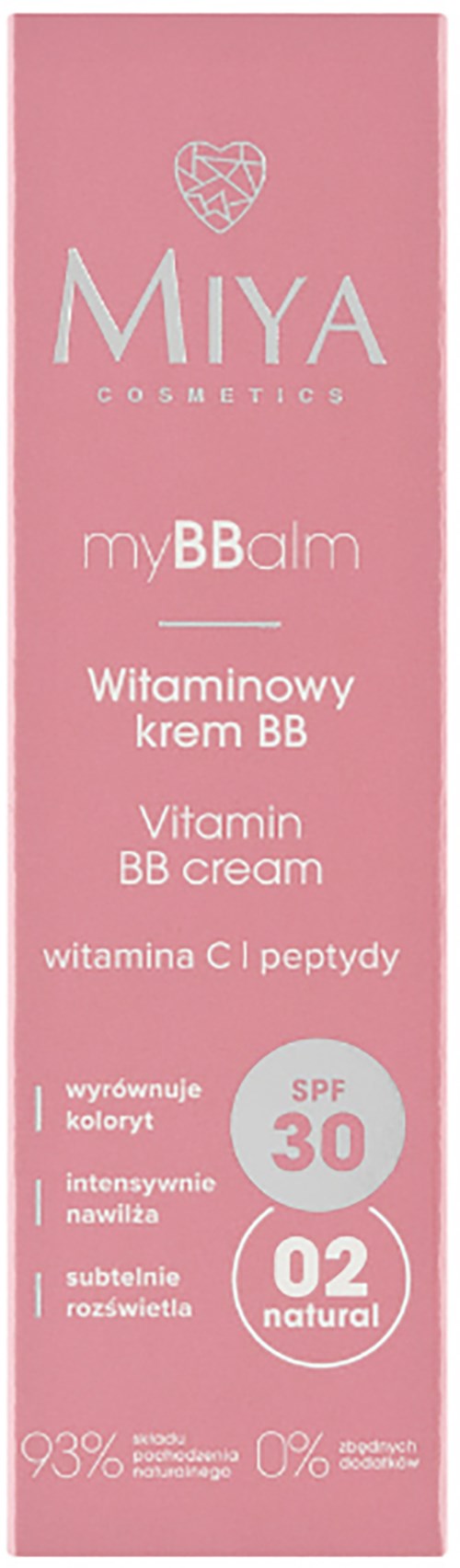 Miya myBBcream Vitamin BB Cream SPF30 02_natural