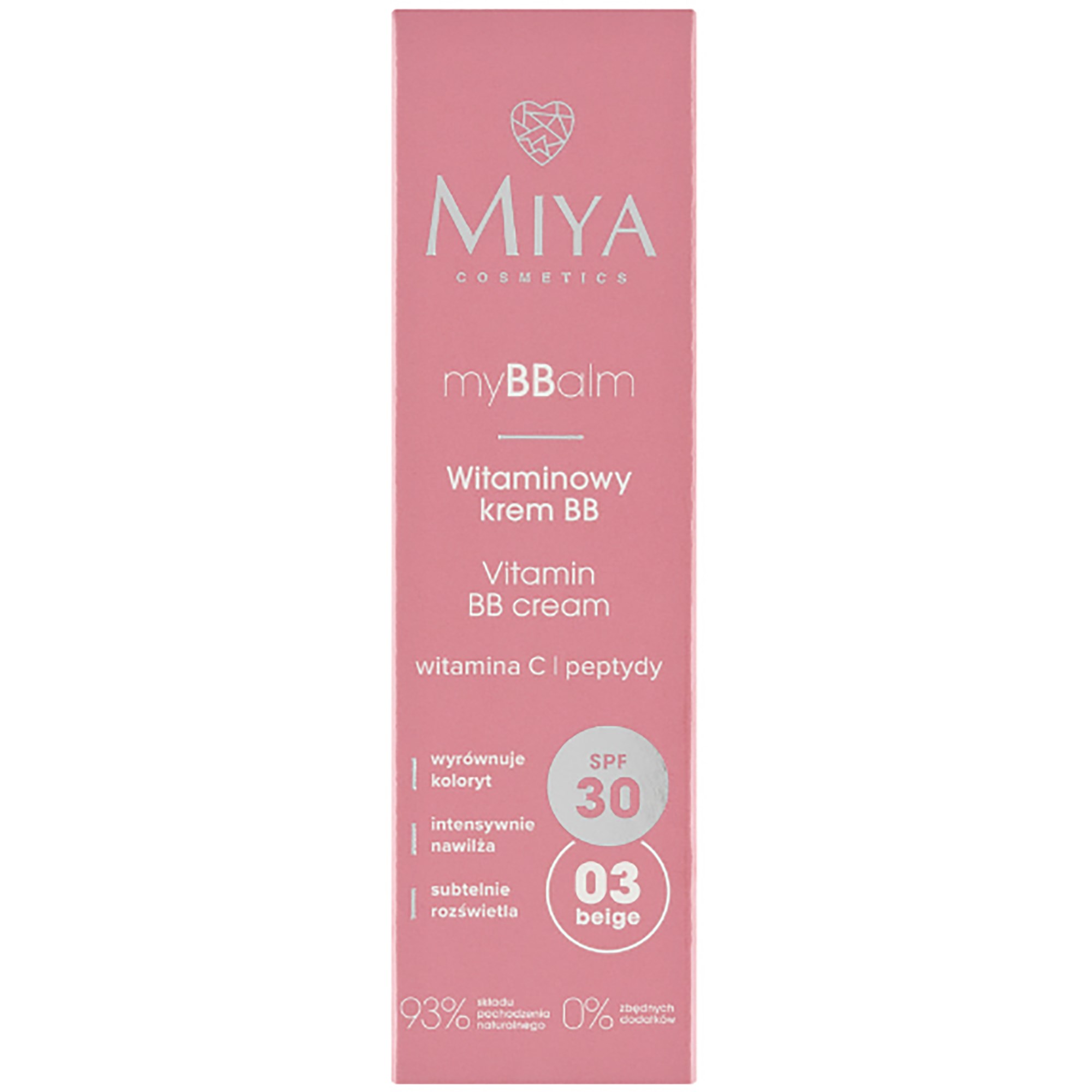 Miya myBBcream Vitamin BB Cream SPF30 03_beige