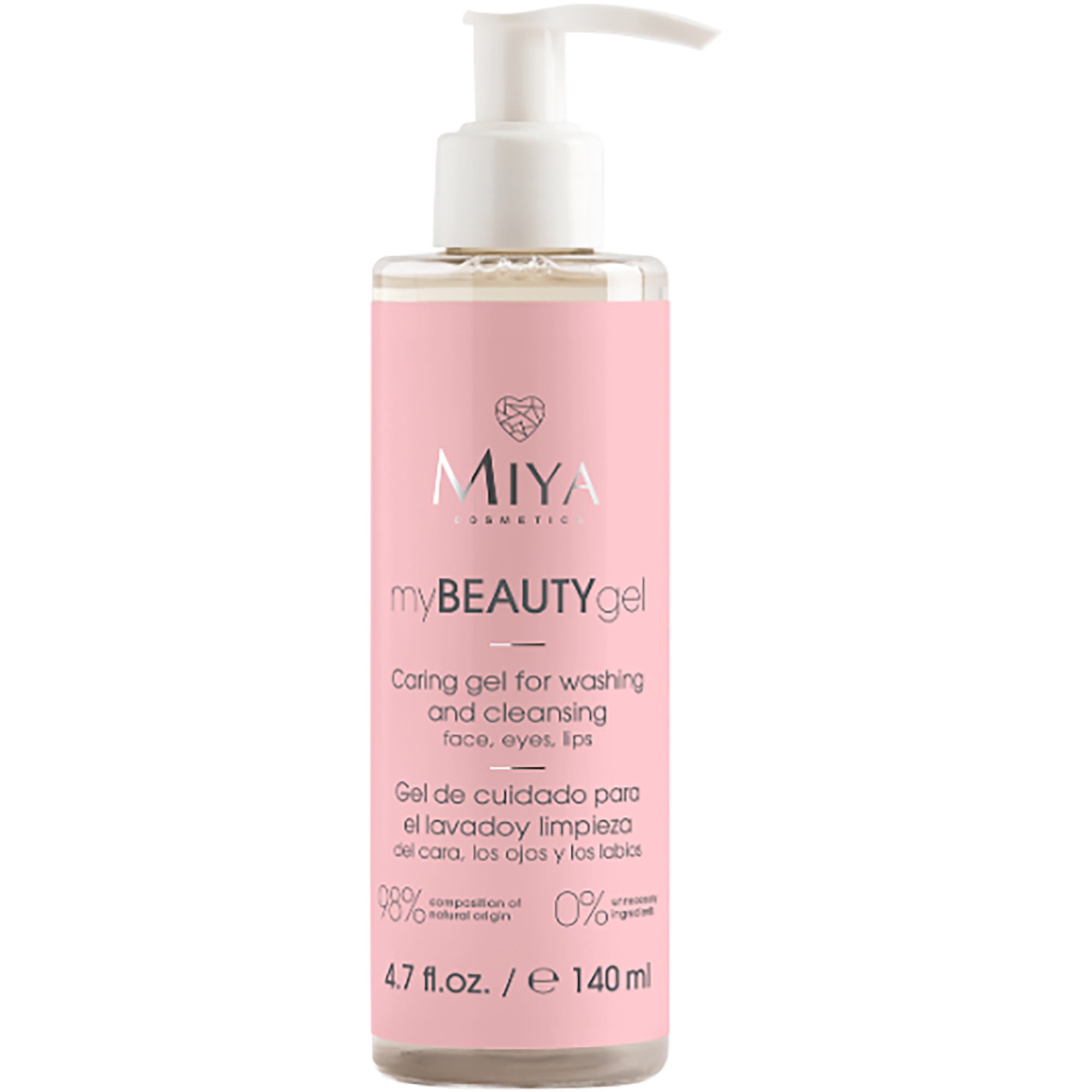 Miya Mybeautygel Caring Gel For Washing And Cleansing 140 ml