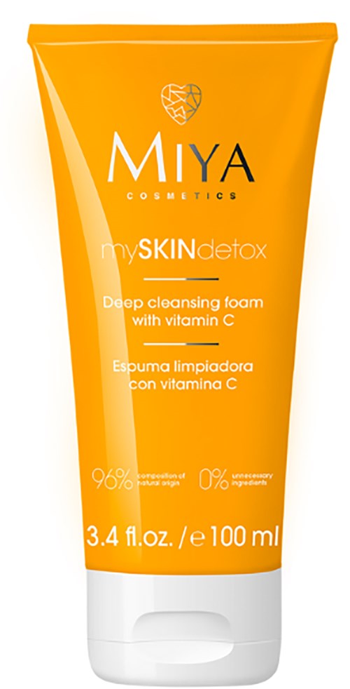 Miya Myskindetox Deep Cleansing Foam Vitamin C 100 ml