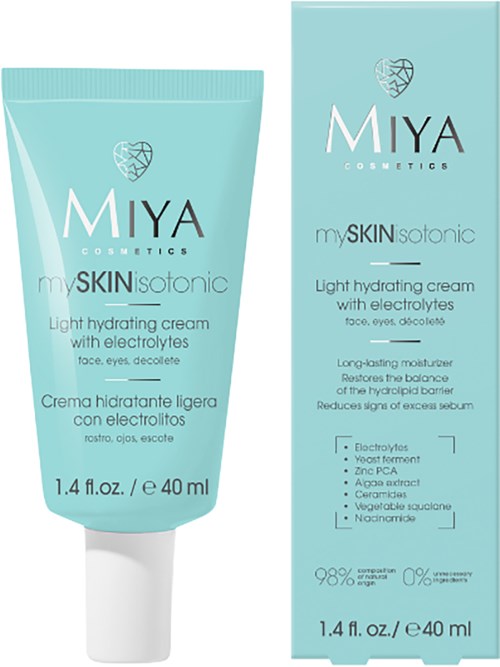 Miya Myskinisotonic Light Hydrating Cream Electrolytes 40 ml