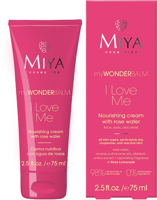 Miya myWONDERBALM I Love Me Nourishing Cream Rose Water 75 ml