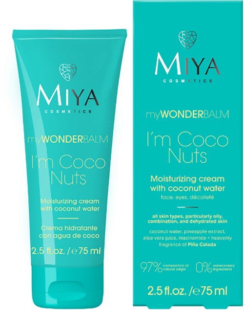 Miya myWONDERBALM I'm Coco Nuts Moisturizing Cream Coconut Water 75 ml