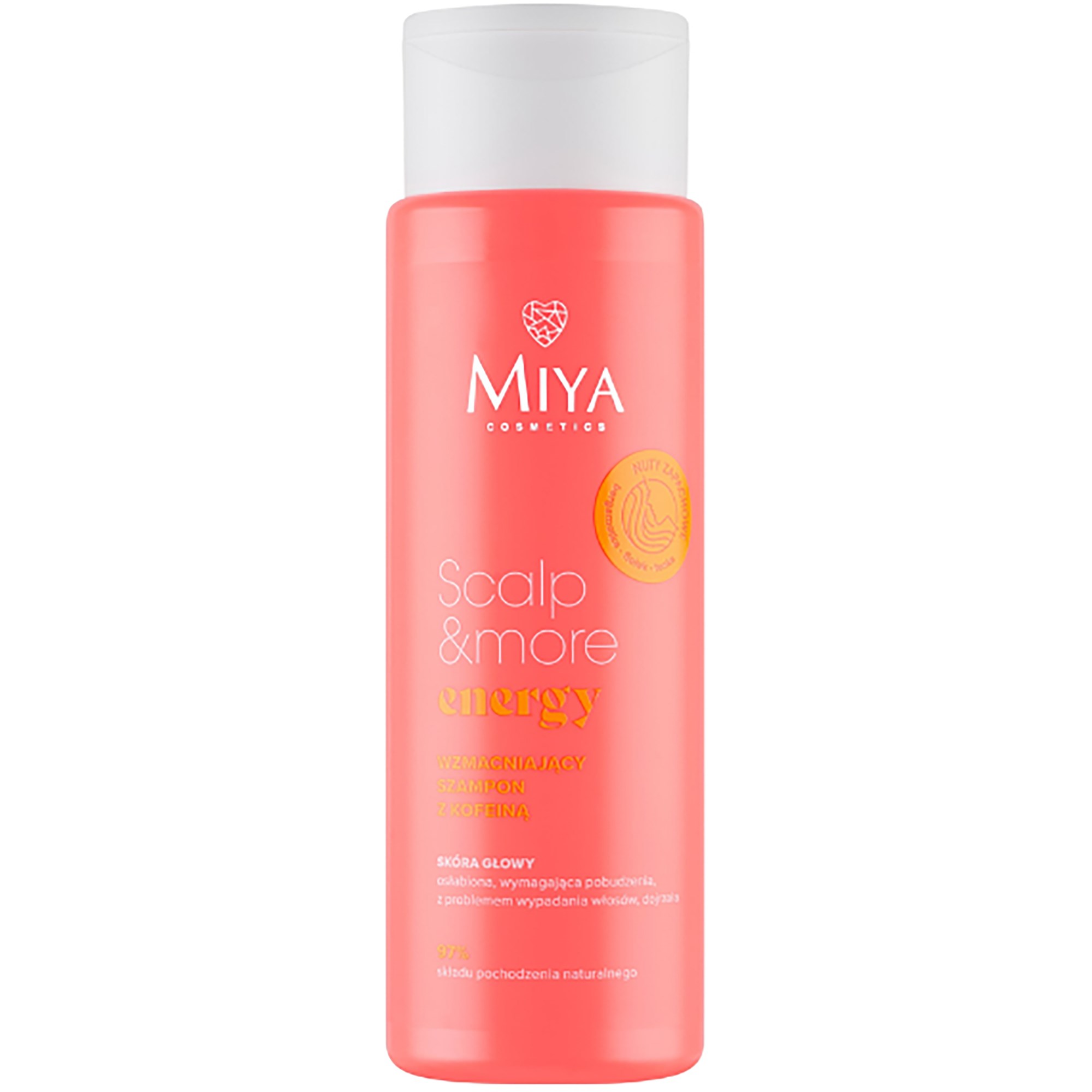 Miya Scalp&more Energy Strengthening Shampoo Caffeine 300 ml