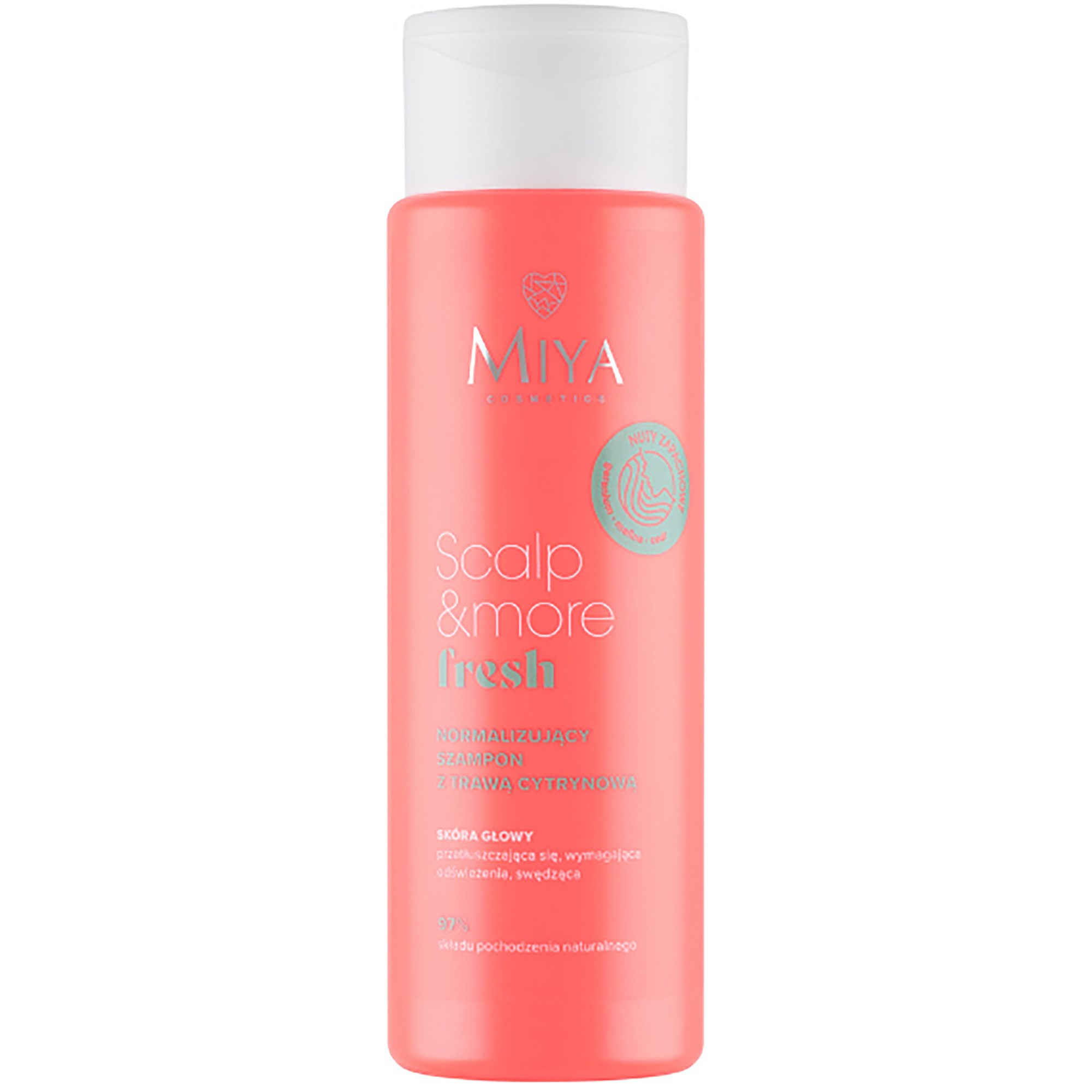 Miya Scalp&more Fresh Normalizing Shampoo Lemon Grass 300 ml