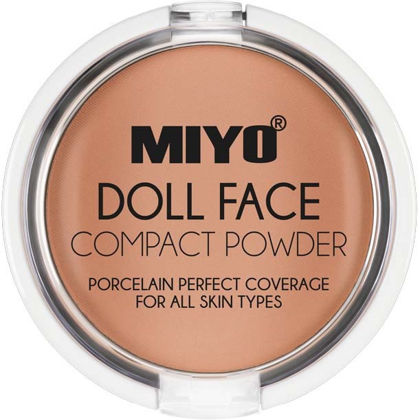 Läs mer om MIYO Compact Powder Doll Face 4 Camel