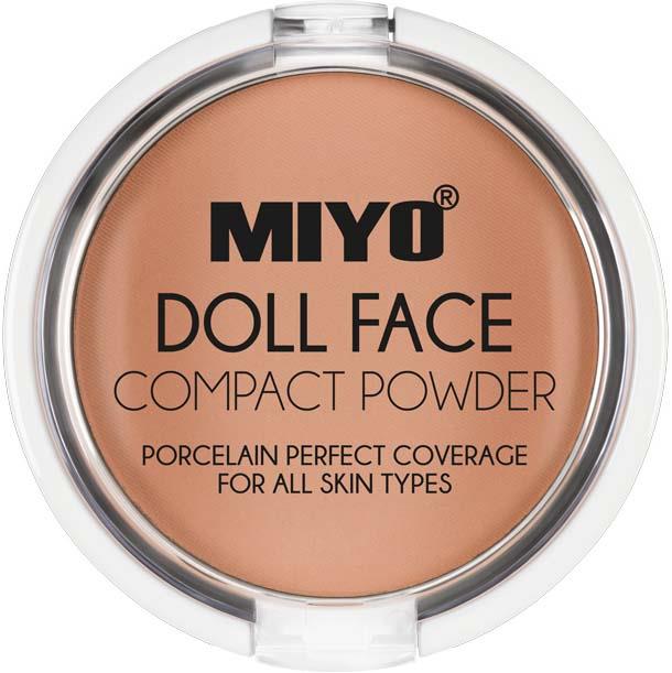 MIYO Compact Powder Doll Face 4 Camel 7,5 g