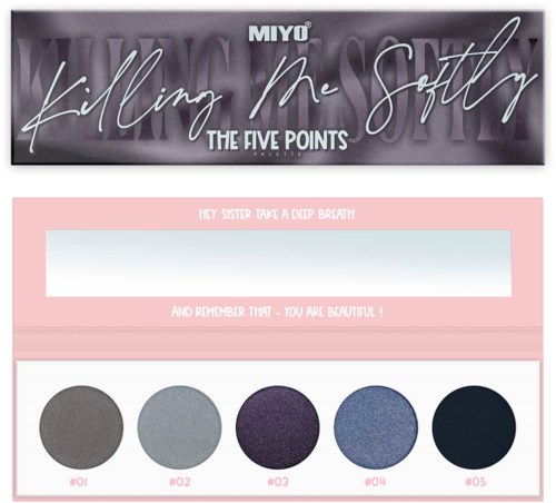 MIYO Cienie do powiek Five Points Palette 14 Killing Me Softly
