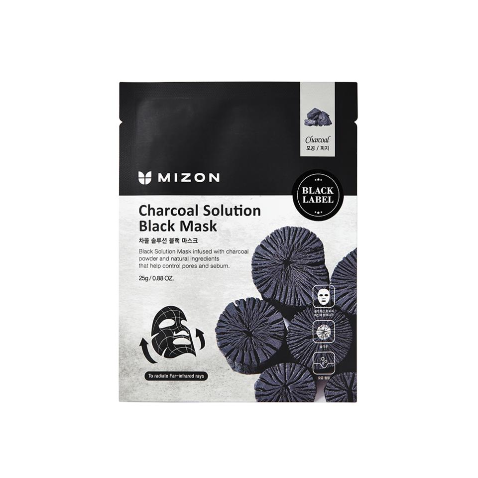 Mizon Charcoal Solution Black Mask