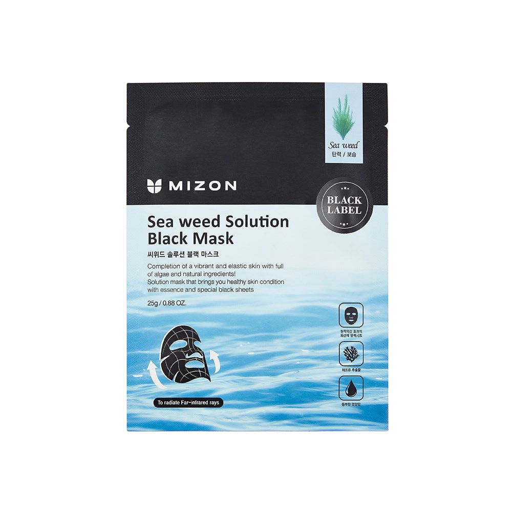 Läs mer om Mizon Seaweed Solution Black Mask