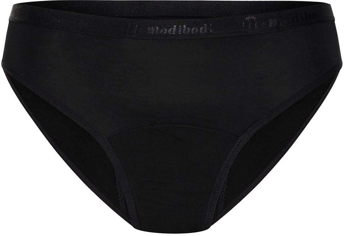 Modibodi Classic Bikini Heavy-Overnight Black 16 XL | lyko.com