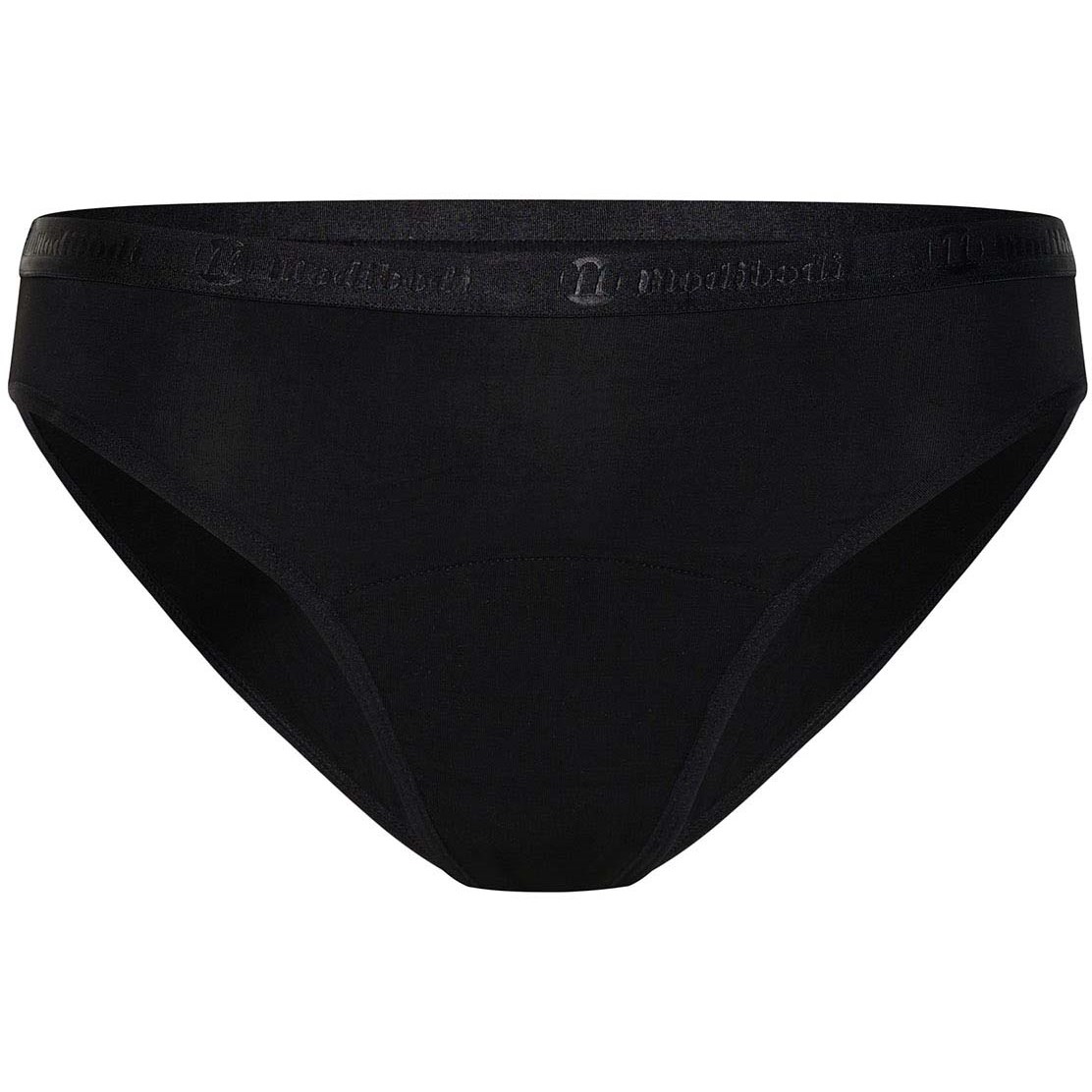 Läs mer om Modibodi Classic Bikini Moderate-Heavy Black 10 S